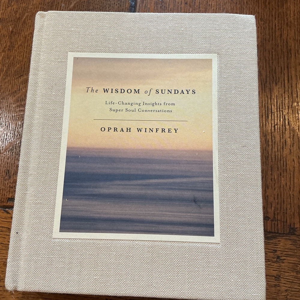 The Wisdom of Sundays Book by Oprah Winfrey